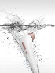 Censan Satisfyer 2 NG Vakum Dalgalı Klitoral Stimülatör, ABS plastik, beyaz, 17 cm