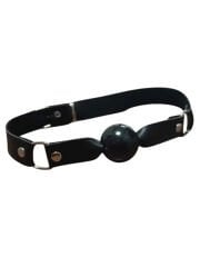 Siyah Ağız Topu – Ayarlanabilir BDSM Aksesuarı | 724Haz