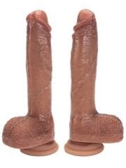 NOXXX İleri Geri Hareketli Isıtmalı Şarjlı Dildo 25 cm