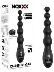 Obsidian Boncuklu Anal Vibratör | 724Haz