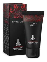 Titan Jel Red Penis Bakım Kremi | Sertleşme Destekli, Cilt Besleyici, Bitkisel İçerikli Jel