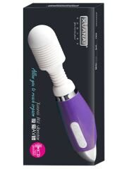 XUANAI Şarjlı Wand Masaj Aleti Vibratör | Mor, Sessiz ve Güçlü Titreşimli Masaj Cihazı
