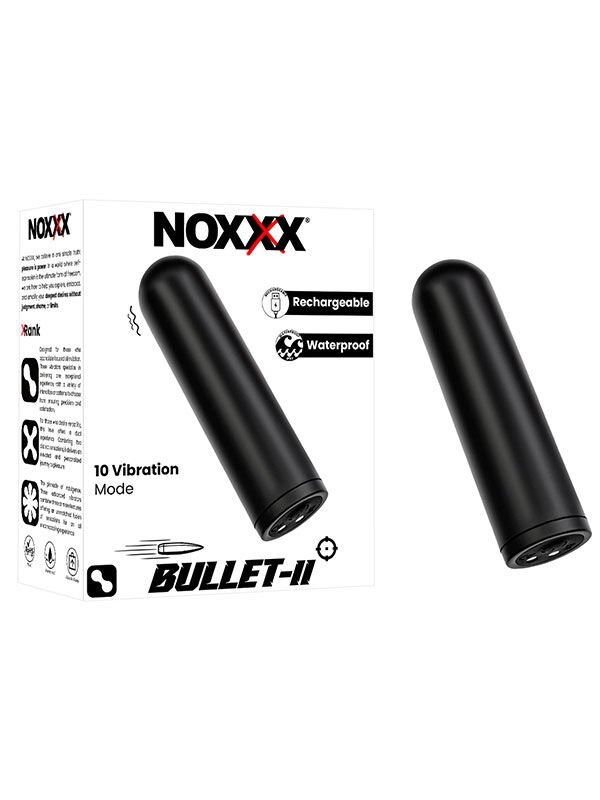 Bullet 2 Şarjlı Mini Vibratör – USB Şarjlı, Güçlü Titreşim | 724Haz