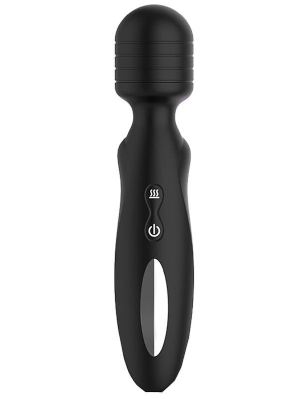Xuanai Isıtmalı Şarjlı Wand Vibratör - Siyah