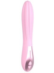 XUANAI Kabartmalı Şarjlı Vibratör Model 1 | Pembe, Sessiz ve Su Geçirmez Titreşimli Oyuncak