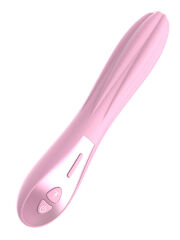 XUANAI Kabartmalı Şarjlı Vibratör Model 1 | Pembe, Sessiz ve Su Geçirmez Titreşimli Oyuncak
