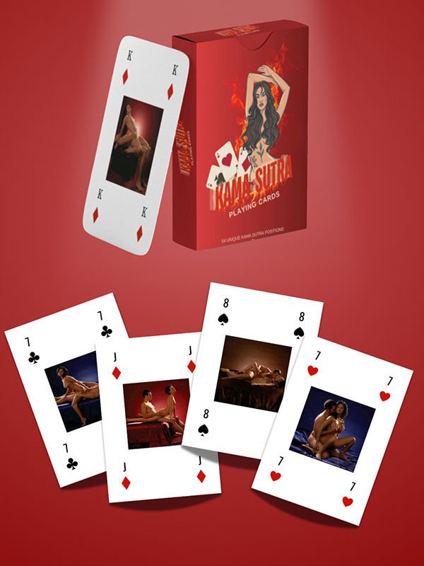 Kama Sutra Oyun Kartları | Romantik Pozisyon Kartları, Çiftler İçin Keyif | 724Haz