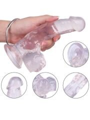 Noctis 18 cm Beyaz Dildo | Minimalist Tasarım & Gerçekçi Dokunuş | 724Haz