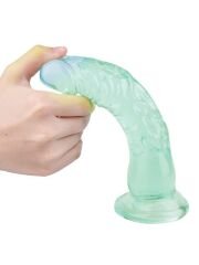 Noctis 20 cm Yeşil Dildo | Medikal Silikon ve Yoğun Uyarım | 724Haz