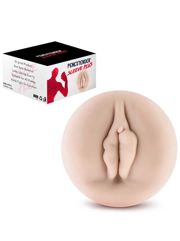 Penextender Sleeve Plus Penis Pompası Vajina Başlık – Konforlu ve Gerçekçi Aksesuar