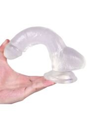 Noctis 18,8 cm Beyaz Realistik Dildo | Kompakt & Yumuşak Doku