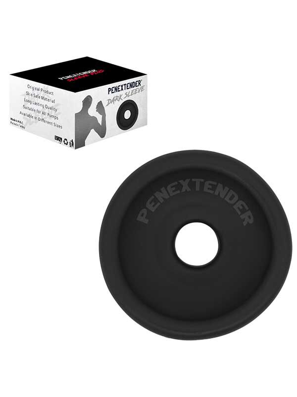 Penextender Dark Sleeve Penis Pompası Yedek Başlık - Small