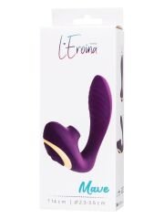 L'EROİNA Mave Vakumlu Vibratör mor