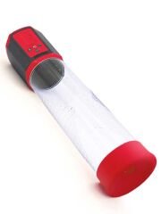 Censan Şarjlı LCD Göstergeli Otomatik Penis Pompası - Kırmızı