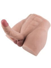 Jakob Real Texture Erkek Butt Yarım Vücut – 7.7 kg, Gerçekçi His & Dayanıklı TPE