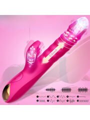 G-Noktası ve Klitoris Uyarıcı Vibratör - İleri Geri Fonksiyonlu Çift Uyarım