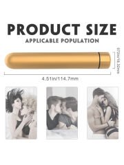 S-Hande Şarjlı Mermi Vibratör Sarı | Kompakt, Güçlü, Sessiz Titreşimli Uyarıcı