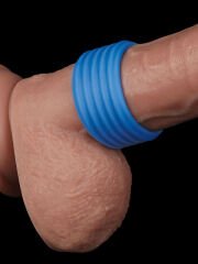 Pinnacle Pro Deep Rib Grip Silikon Penis Halkası | Derin Sıkıştırma & Yaylı Sırtlar