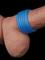 Pinnacle Pro Deep Rib Grip Silikon Penis Halkası | Derin Sıkıştırma & Yaylı Sırtlar