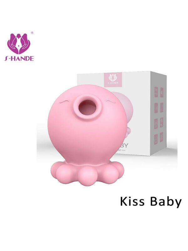 S-Hande Emiş Özellikli Vibratör | Klitoral Uyarıcı, Güçlü Titreşim, Su Geçirmez