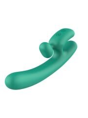 Chisa Hreindiri Yeşil Modern Vibratör | Su Geçirmez Sessiz Güçlü Titreşim