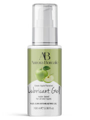 Aurora Boreale Yeşil Elma Aromalı Kayganlaştırıcı Jel – 100 ml, Su Bazlı