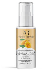 Aurora Boreale Mango Aromalı Afrodizyak Kayganlaştırıcı Jel – 100 ml, Su Bazlı & Gıda Aromalı