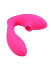 Chisa Didi Double Orgasm Pembe Vibratör | Hava Basınçlı, Çift Etkili Titreşim