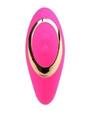 Chisa Didi Double Orgasm Pembe Vibratör | Hava Basınçlı, Çift Etkili Titreşim