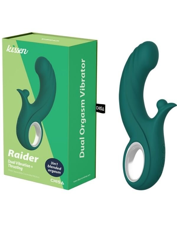 Chisa Raider İleri Geri Hareketli Vibratör | 20.3 cm, 7 İtme ve 10 Titreşim Modu, USB Şarjlı, IPX5 Su Geçirmez