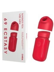 Chisa Marker Pen Vibe Mini | 5 Modlu USB Şarjlı Mini Vibratör