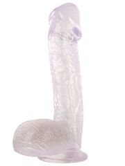 Noctis 28 cm Beyaz Realistik Dildo | Büyük Boy & Yumuşak Doku