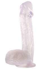Noctis 28 cm Beyaz Realistik Dildo | Büyük Boy & Yumuşak Doku | 724Haz