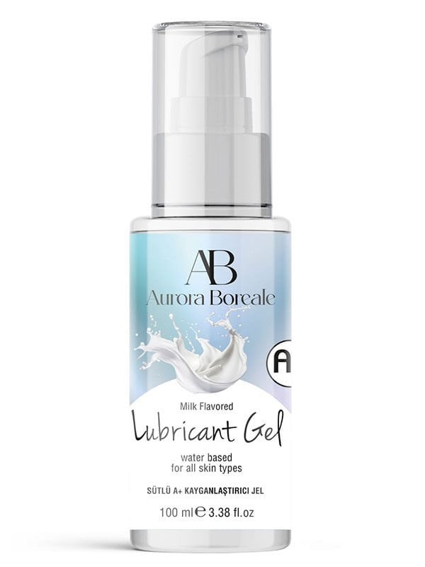 Aurora Boreale Anal A+ Süt Aromalı Kayganlaştırıcı Jel – 100 ml, Su Bazlı & Hipoalerjenik