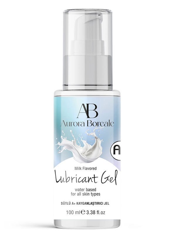 Aurora Boreale Anal A+ Süt Aromalı Kayganlaştırıcı Jel – 100 ml, Su Bazlı & Hipoalerjenik