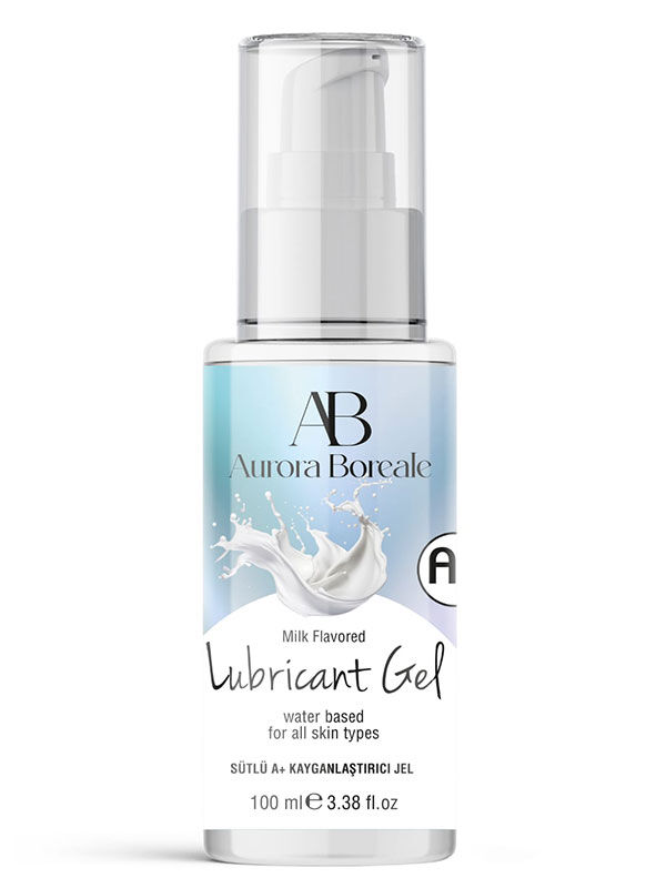 Aurora Boreale Anal A+ Süt Aromalı Kayganlaştırıcı Jel – 100 ml, Su Bazlı & Hipoalerjenik