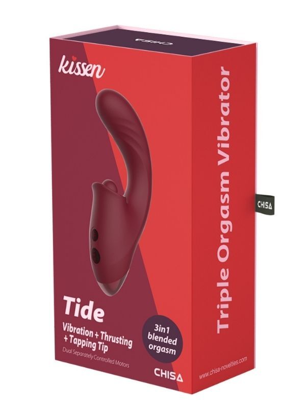 Chisa Kissen Tide | 12 Modlu Su Geçirmez Klitoral Vibratör