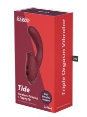Chisa Kissen Tide | 12 Modlu Su Geçirmez Klitoral Vibratör