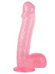 Noctis 28 cm Pembe Realistik Dildo | Büyük Boy & Canlı Doku