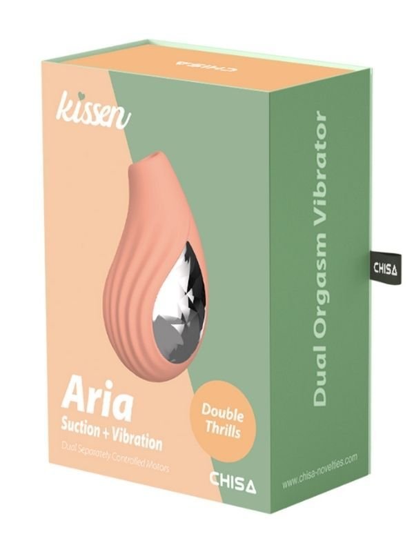 Chisa Kissen Aria | 10 Titresim & 5 Vakum Modlu Klitoral Vibratör