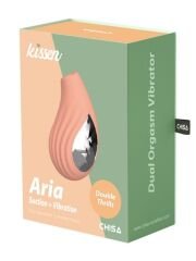 Chisa Kissen Aria | 10 Titresim & 5 Vakum Modlu Klitoral Vibratör
