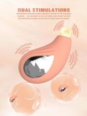 Chisa Kissen Aria | 10 Titresim & 5 Vakum Modlu Klitoral Vibratör