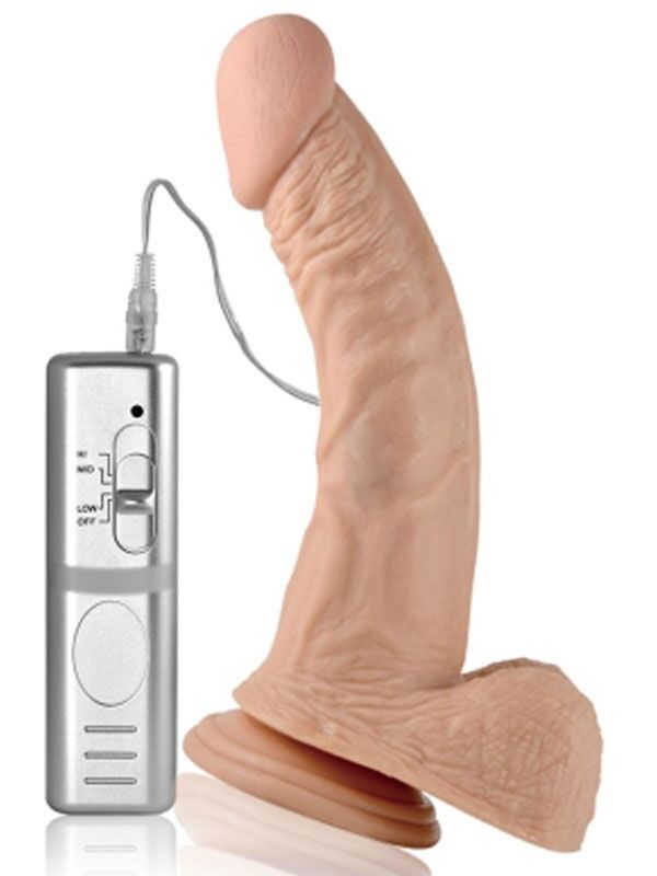 LoveToy Titreşimli Penis 22 cm – USB Şarjlı, Vakumlu Tabanlı Vibratör