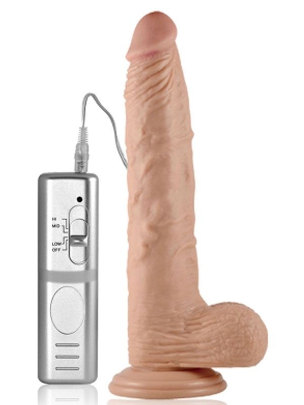 Lovetoy Titreşimli Penis – 24 cm Uzunlukta Güçlü Vibrasyonlu Dildo