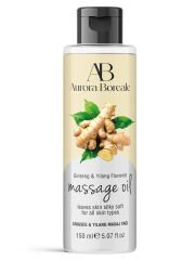 Aurora Boreale Ginseng Aromalı Masaj Yağı – 150 ml, Su Bazlı & Rahatlatıcı Etki