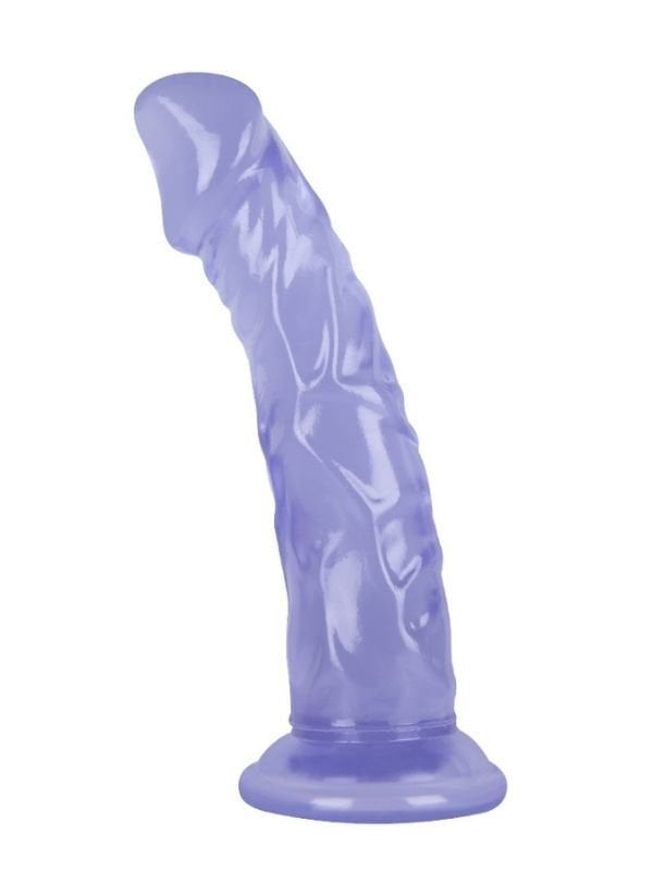 Noctis 21 cm Mor Realistik Dildo | Orta Boy & Canlı Renk