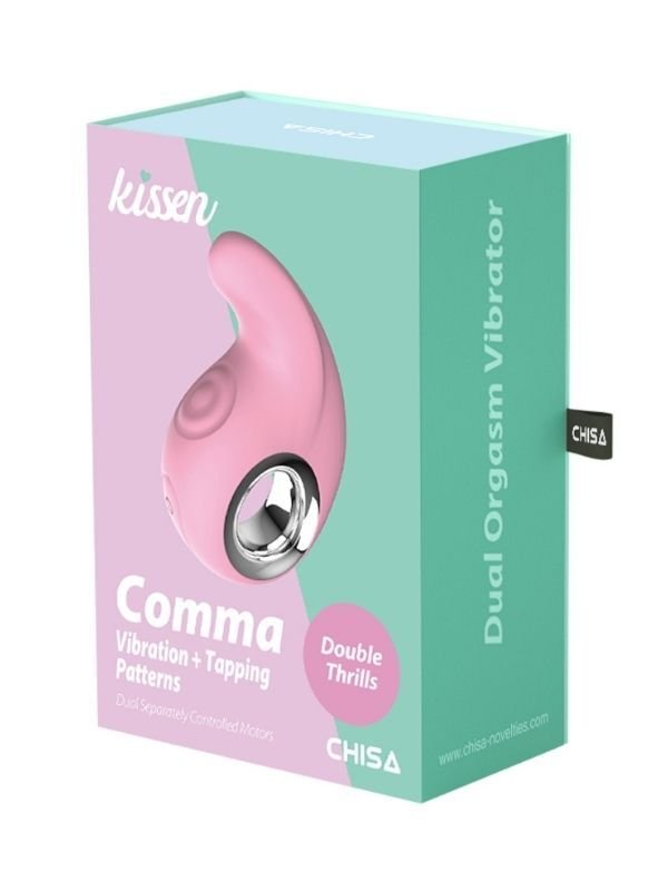 Chisa Kissen Comma | 10 Modlu Su Geçirmez Silikon Vibratör