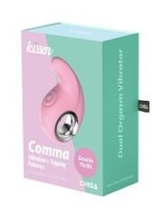 Chisa Kissen Comma | 10 Modlu Su Geçirmez Silikon Vibratör
