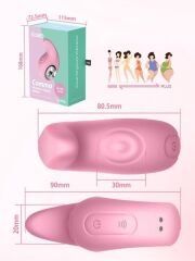 Chisa Kissen Comma | 10 Modlu Su Geçirmez Silikon Vibratör