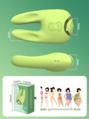 Chisa Kissen Satyr Bloom Vibratör - Emişli ve Titreşimli Su Geçirmez Şarjlı